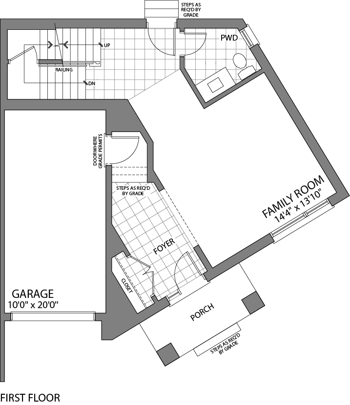 first floor